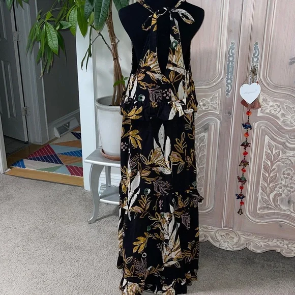 Free People Anita Botanical-Print Maxi Dress - Picture 5 of 10